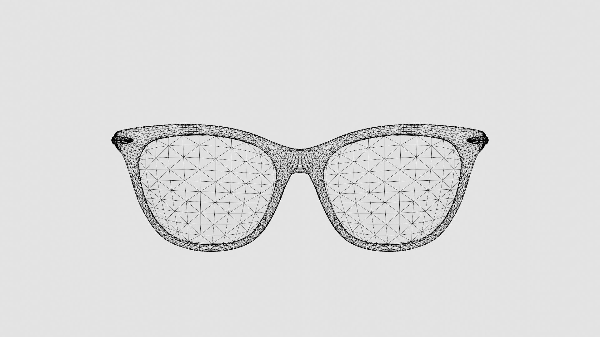 Rag Bone - RNB3033 DEX Glasses Low-poly 3D model_6