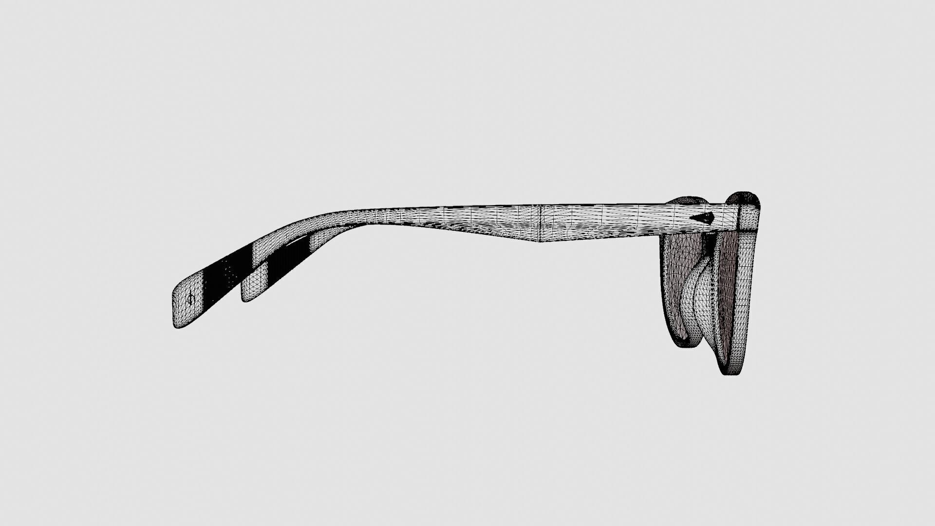 Rag Bone - RNB3029 3KQ Glasses Low-poly 3D model_8