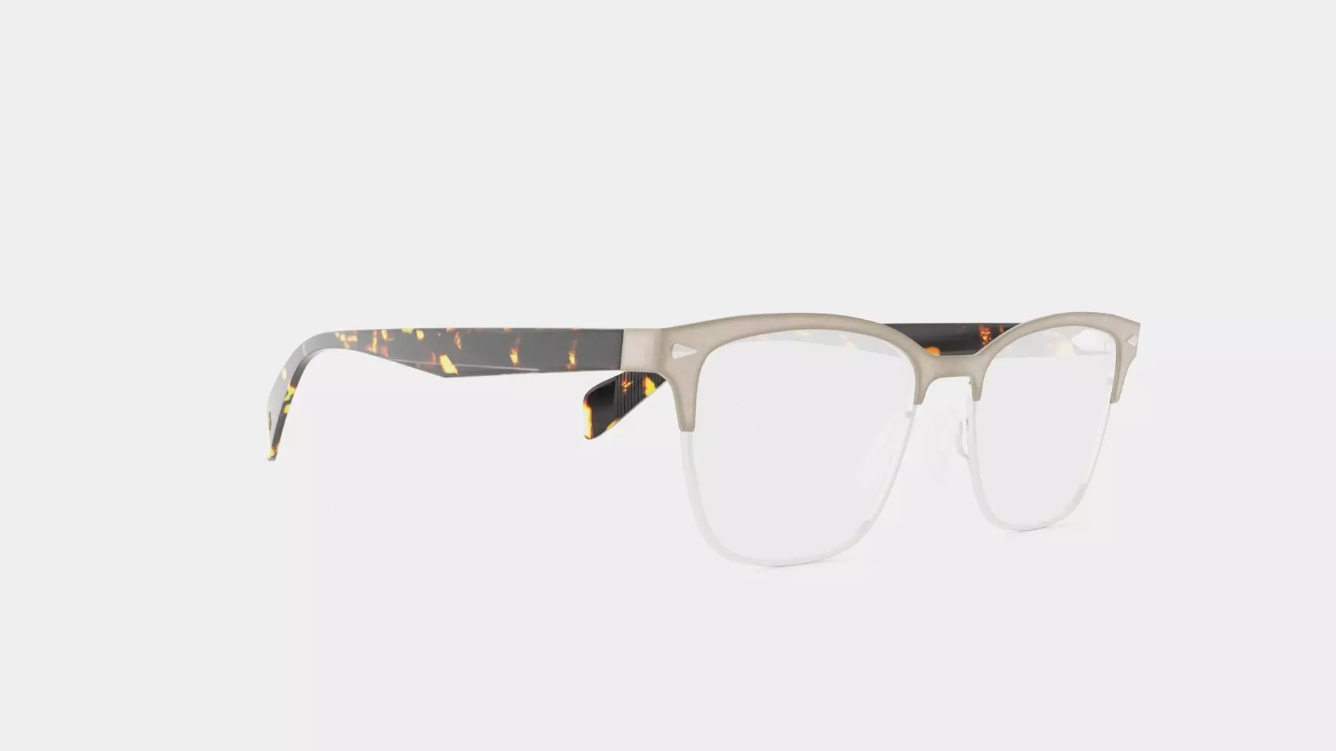 Rag  Bone - RNB3022 HAM Glasses Low-poly 3D model_0