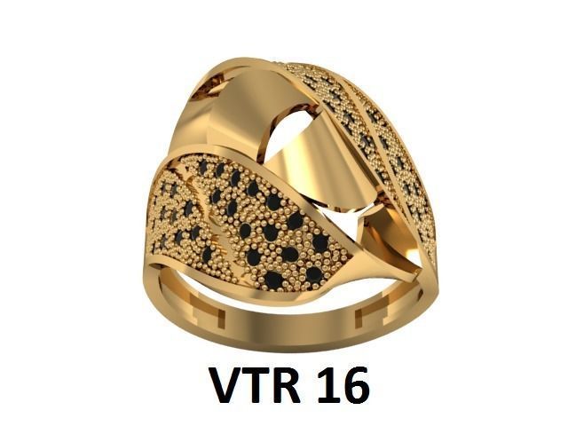 ring ston 3D print model_22