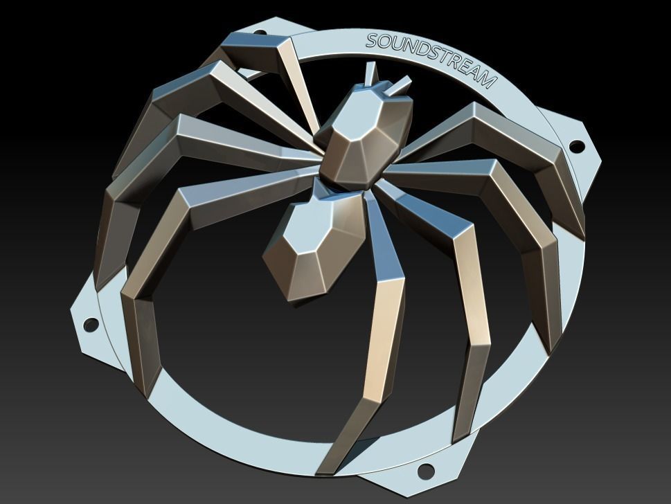 Soundstream Grill 3D print model_22