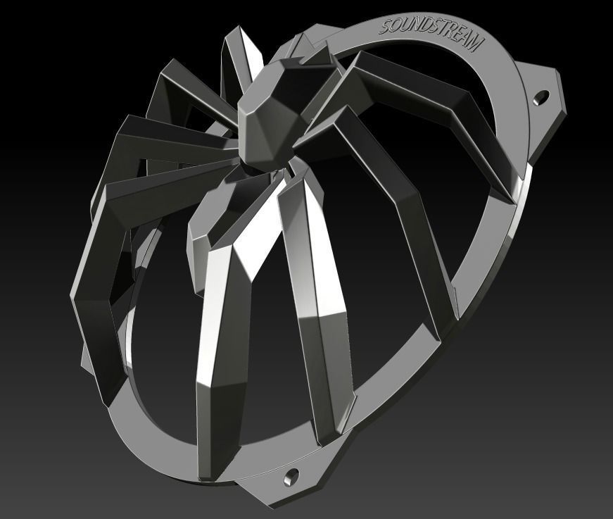 Soundstream Grill 3D print model_30