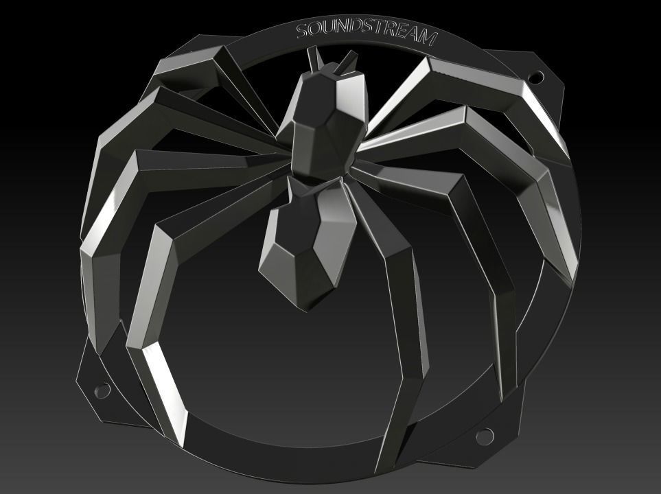 Soundstream Grill 3D print model_29