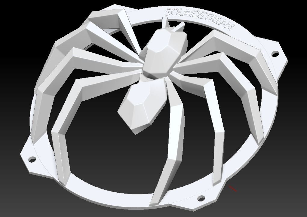 Soundstream Grill 3D print model_11