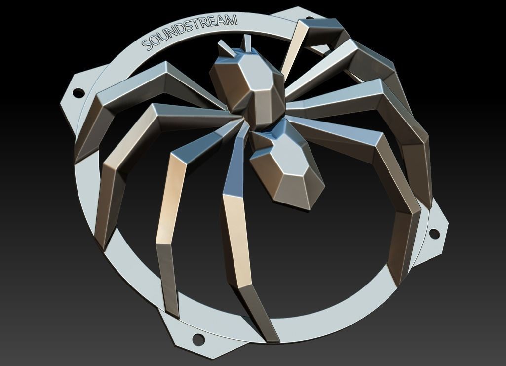 Soundstream Grill 3D print model_20