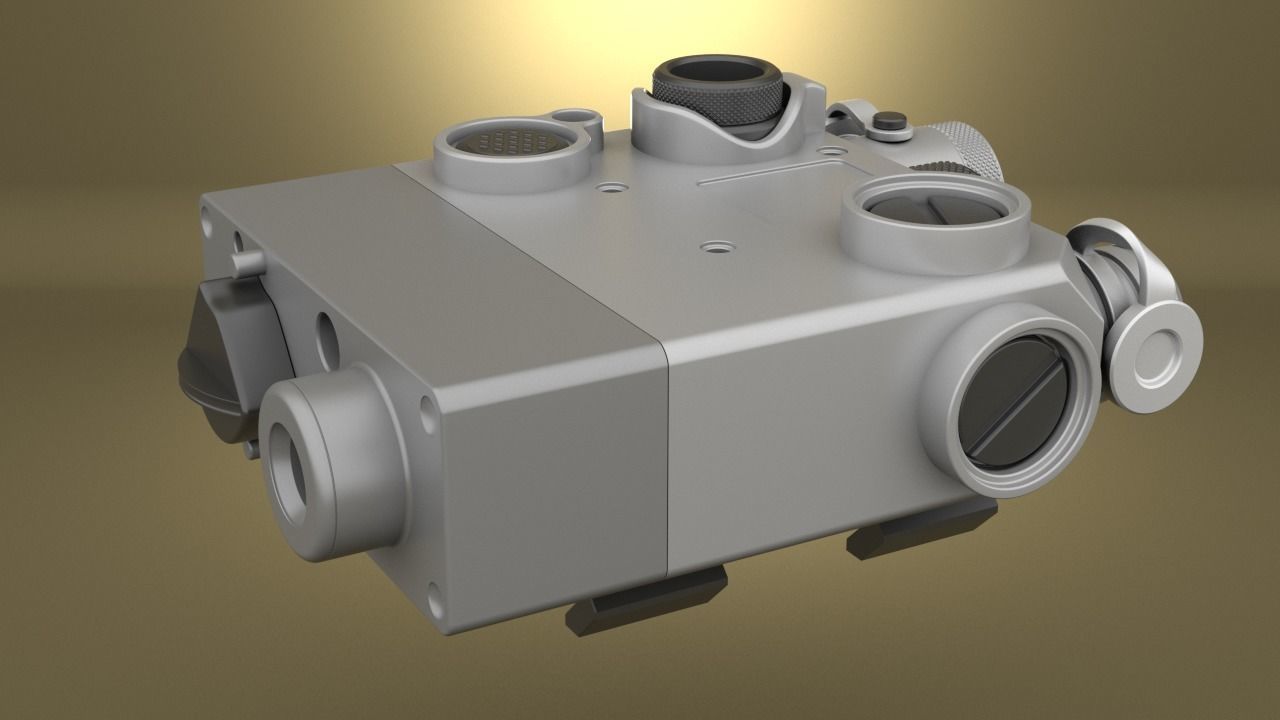 Airsoft Dual Beam Aiming Laser Intelligent DBAL L2 Hollow body 3D print model_23