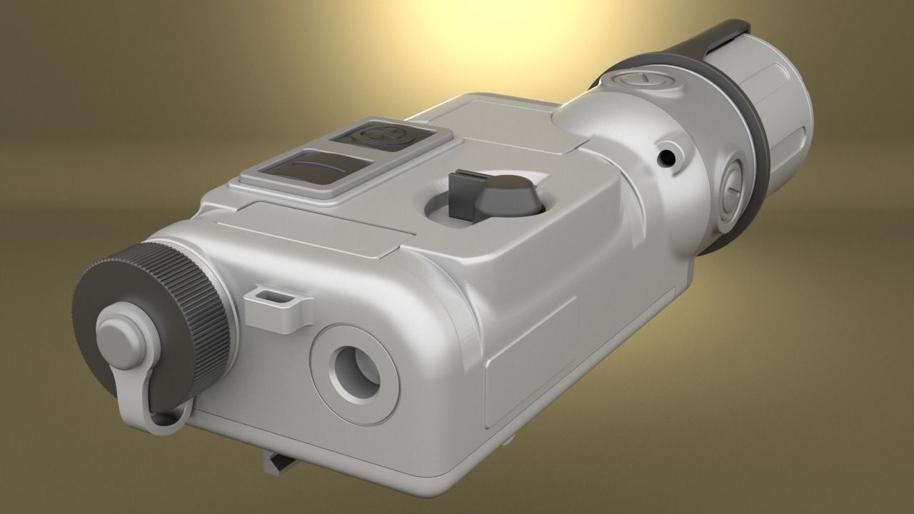 Airsoft Night Vision L3 V SLIM Hollow body 3D print model_15