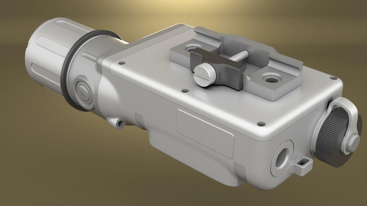 Airsoft Night Vision L3 V SLIM Hollow body 3D print model_14