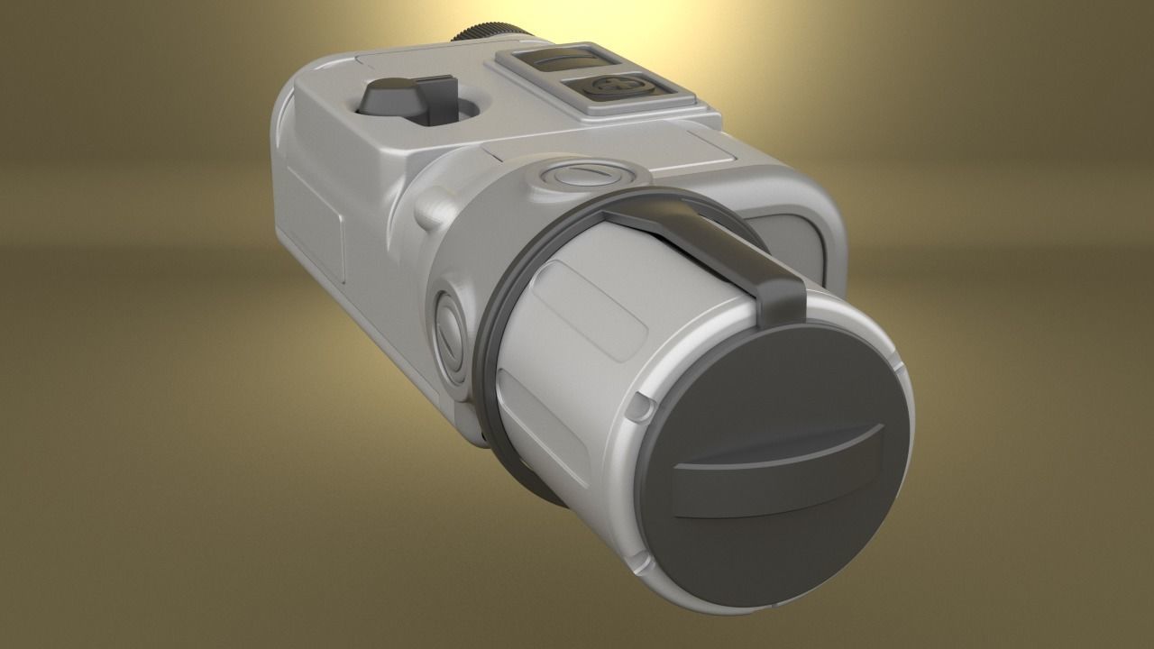 Airsoft Night Vision L3 V SLIM Hollow body 3D print model_10