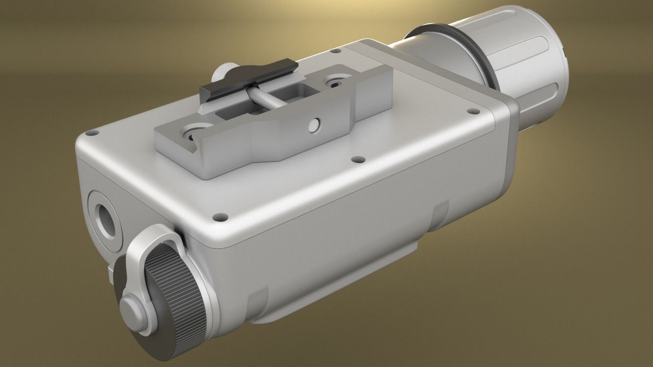 Airsoft Night Vision L3 V SLIM Hollow body 3D print model_16