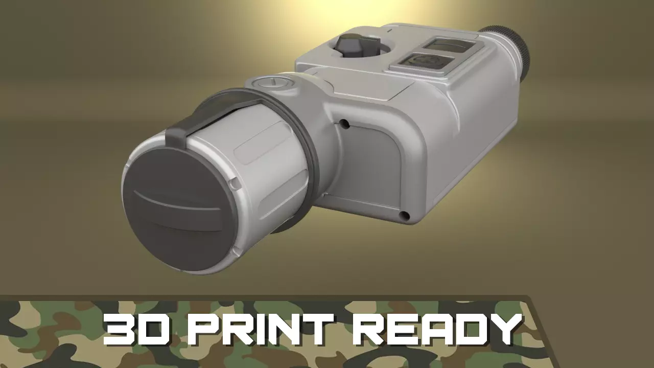 Airsoft Night Vision L3 V SLIM Hollow body 3D print model_0