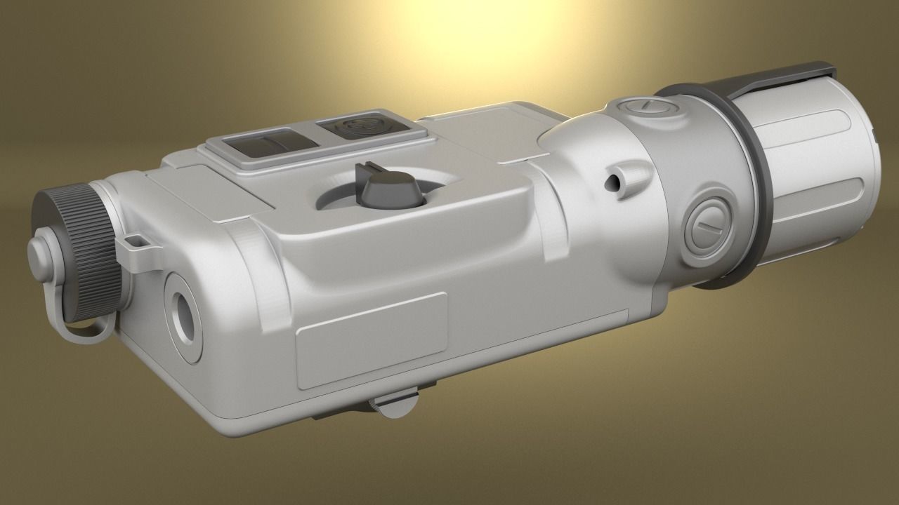 Airsoft Night Vision L3 V SLIM Hollow body 3D print model_22