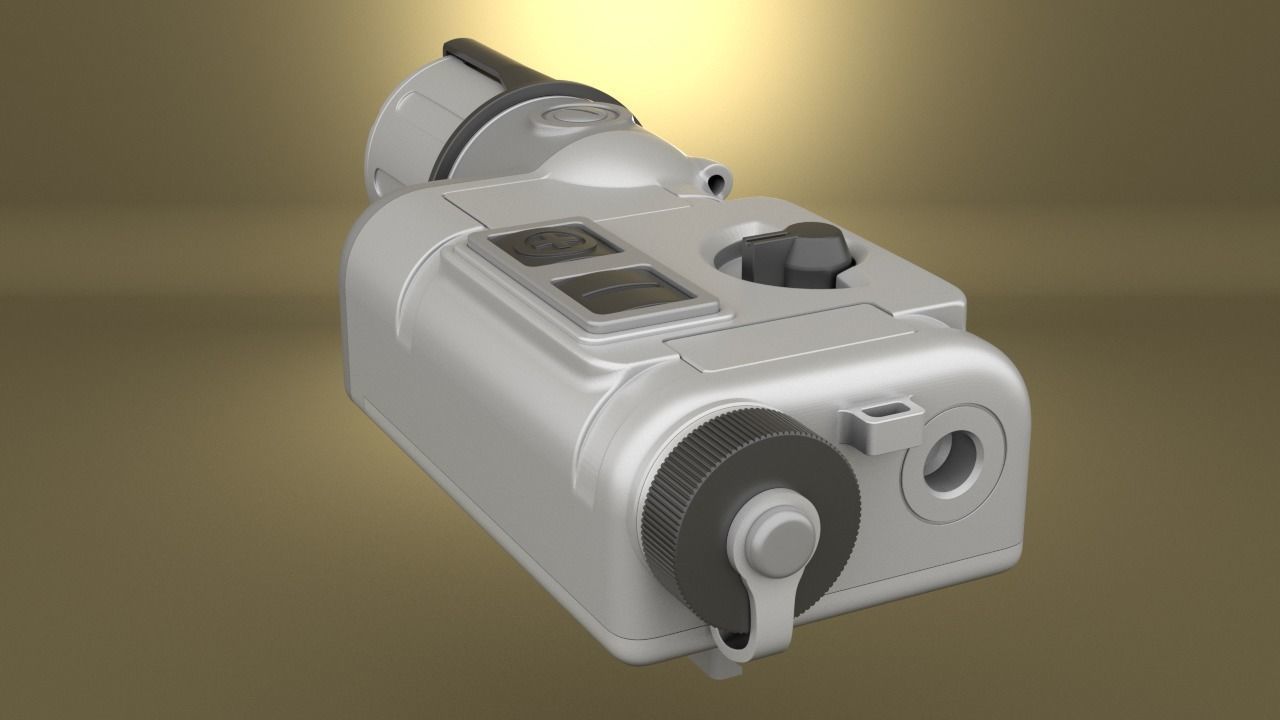 Airsoft Night Vision L3 V SLIM Hollow body 3D print model_13