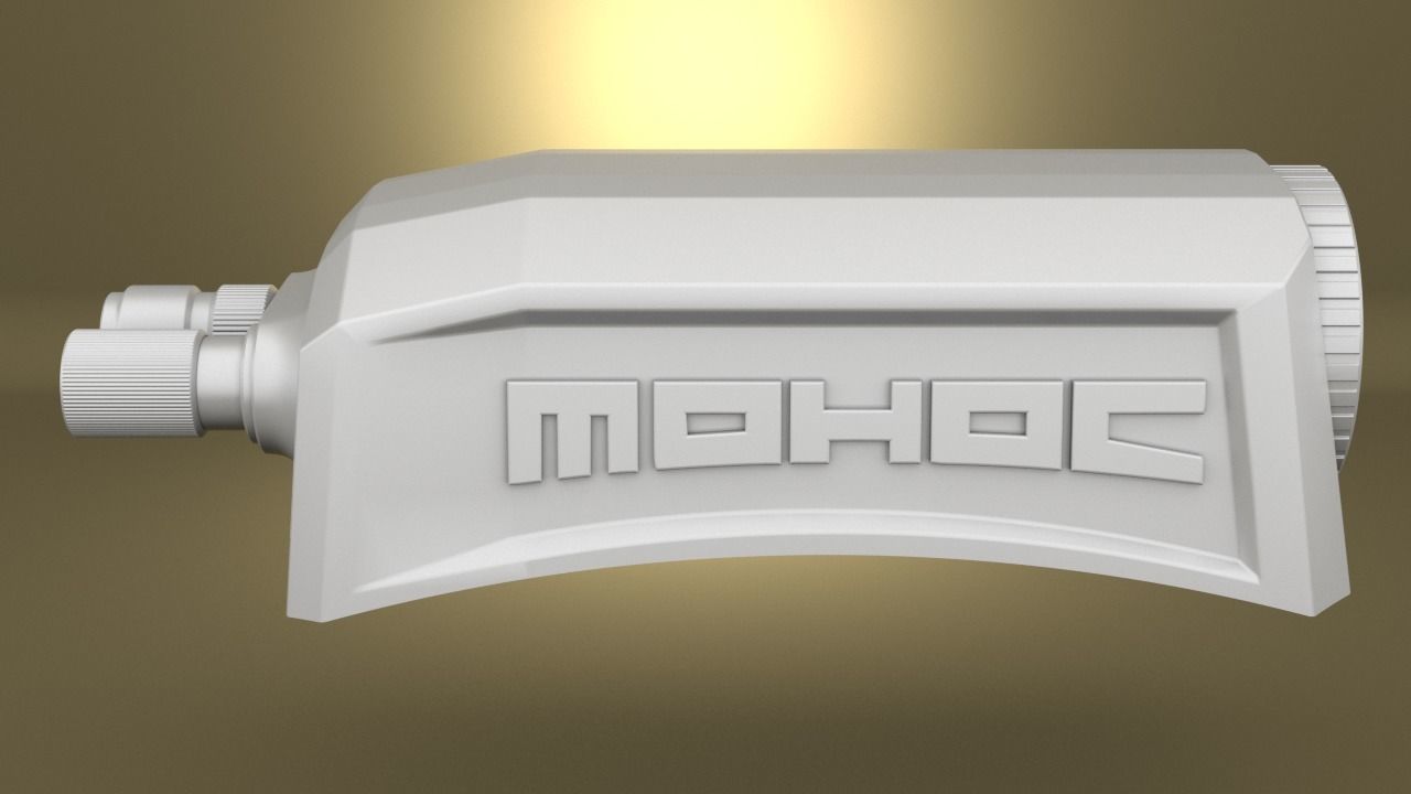 Airsoft MOHOC 2 Military helmet camera Hollow body 3D print model_18