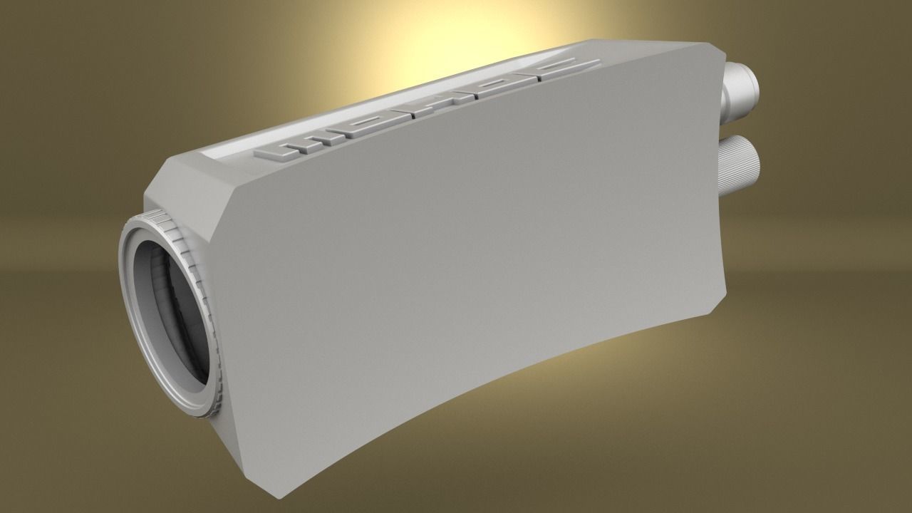 Airsoft MOHOC 2 Military helmet camera Hollow body 3D print model_6