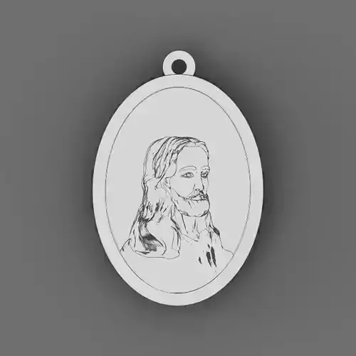 Jesus medal saint  Jesus Christ