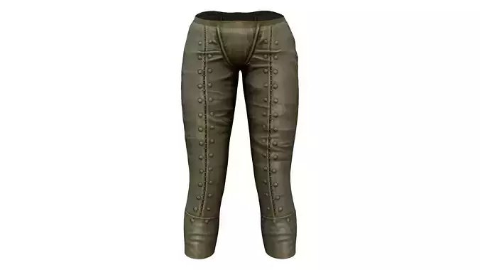 Warrior Biker Medieval Fantasy Leather Pants