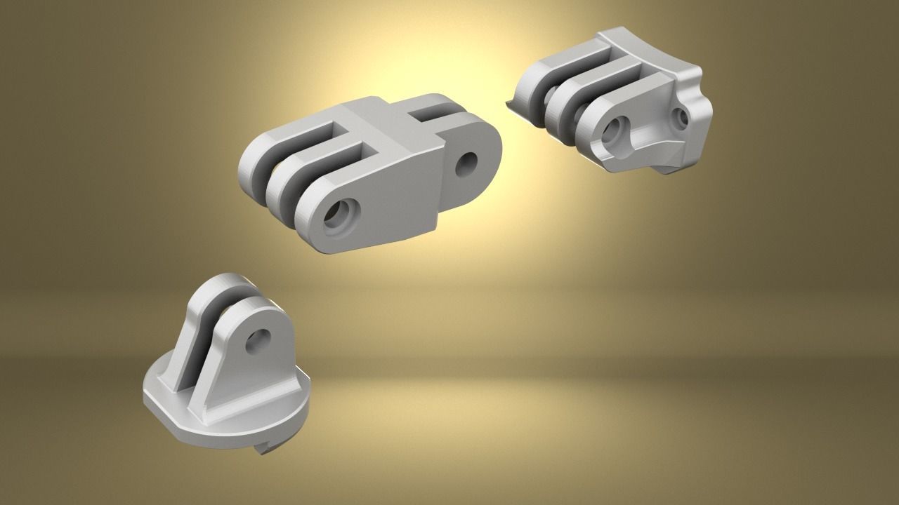 Airsoft TILO-3Z Andres Defence Mount System  3D print model_1