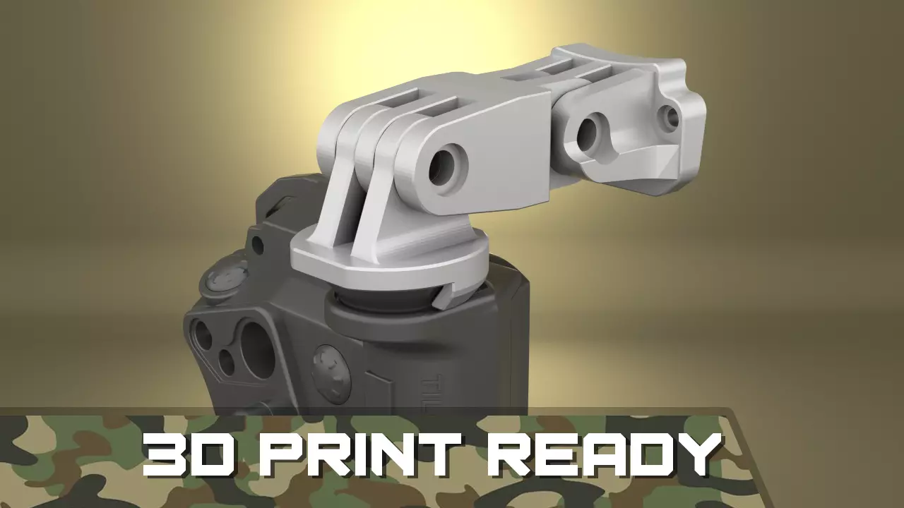 Airsoft TILO-3Z Andres Defence Mount System  3D print model_0