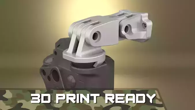 Airsoft TILO-3Z Andres Defence Mount System  3D print model