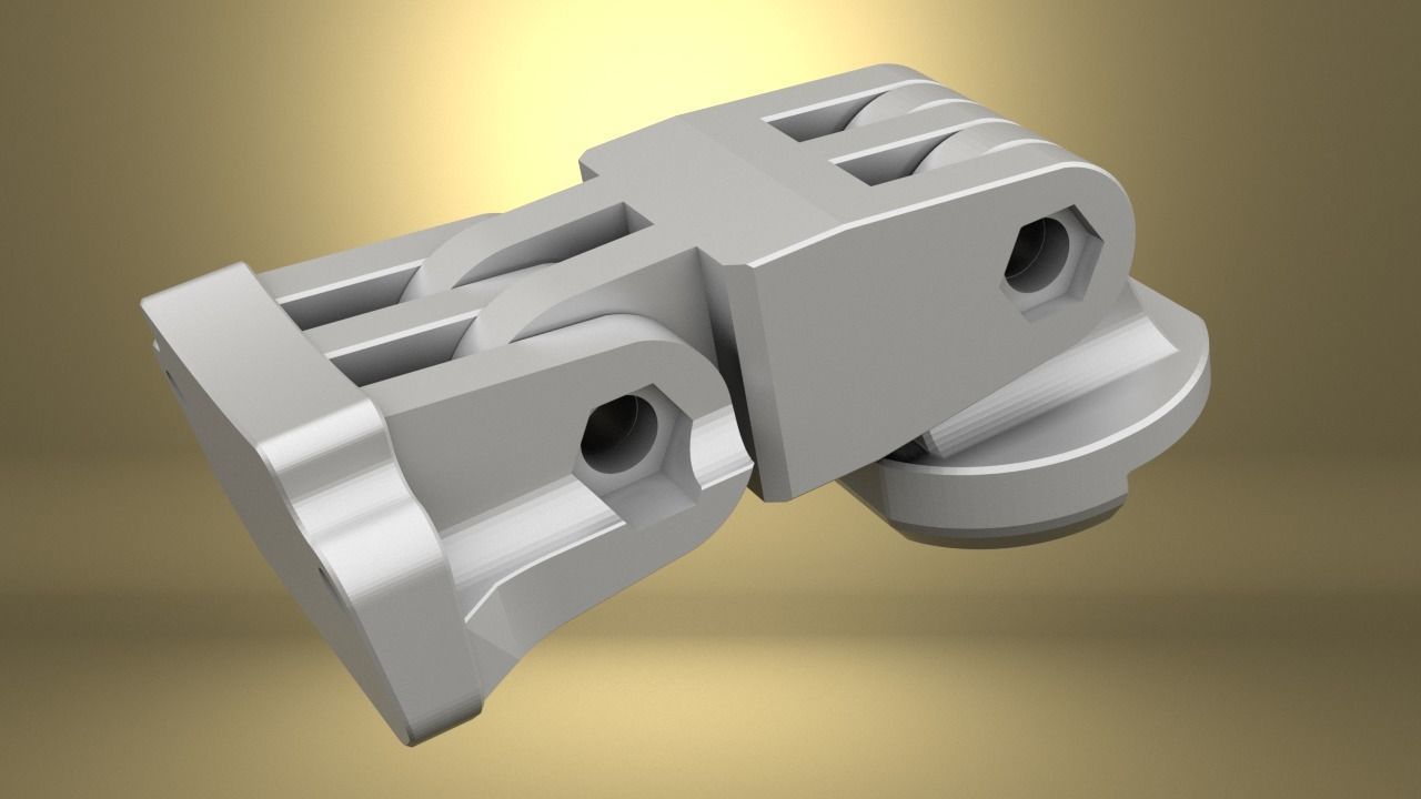 Airsoft TILO-3Z Andres Defence Mount System  3D print model_6