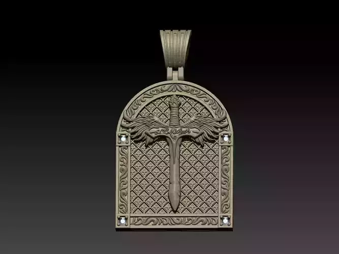 Saint Michael Sword Medal - Espada de Sao Miguel 