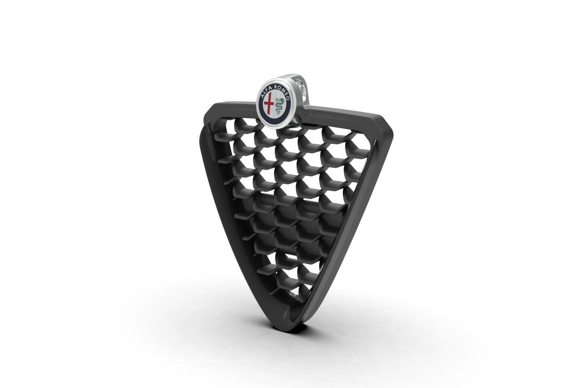 Alfa Romeo Giulietta Front Grill Keychain 3D print model_29
