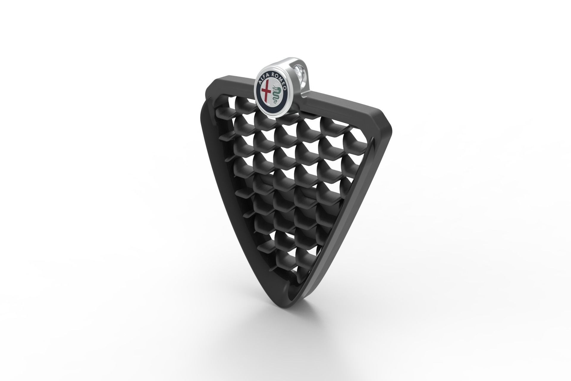 Alfa Romeo Giulietta Front Grill Keychain 3D print model_22