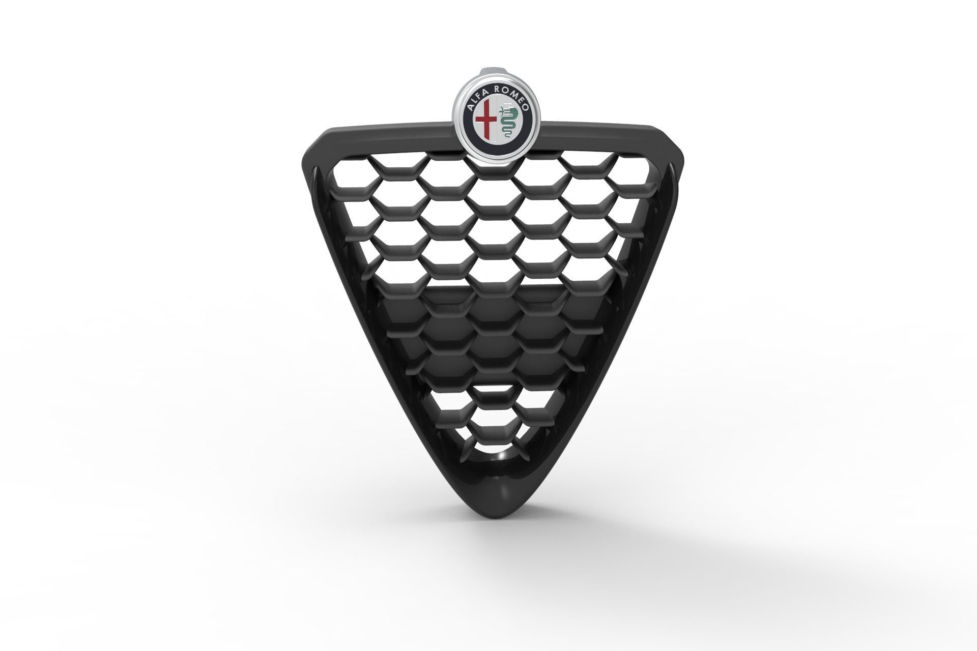 Alfa Romeo Giulietta Front Grill Keychain 3D print model_19