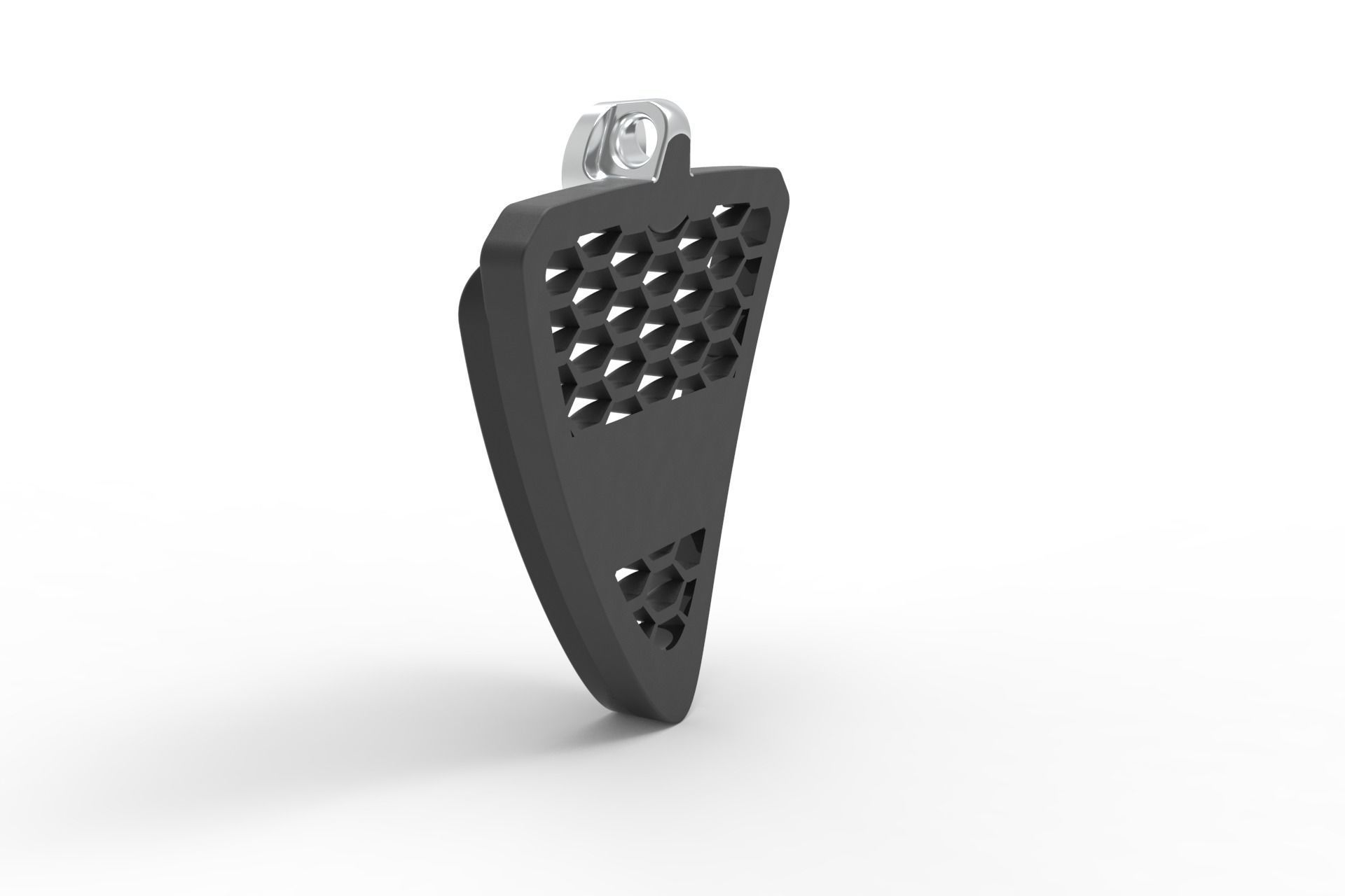 Alfa Romeo Giulietta Front Grill Keychain 3D print model_9