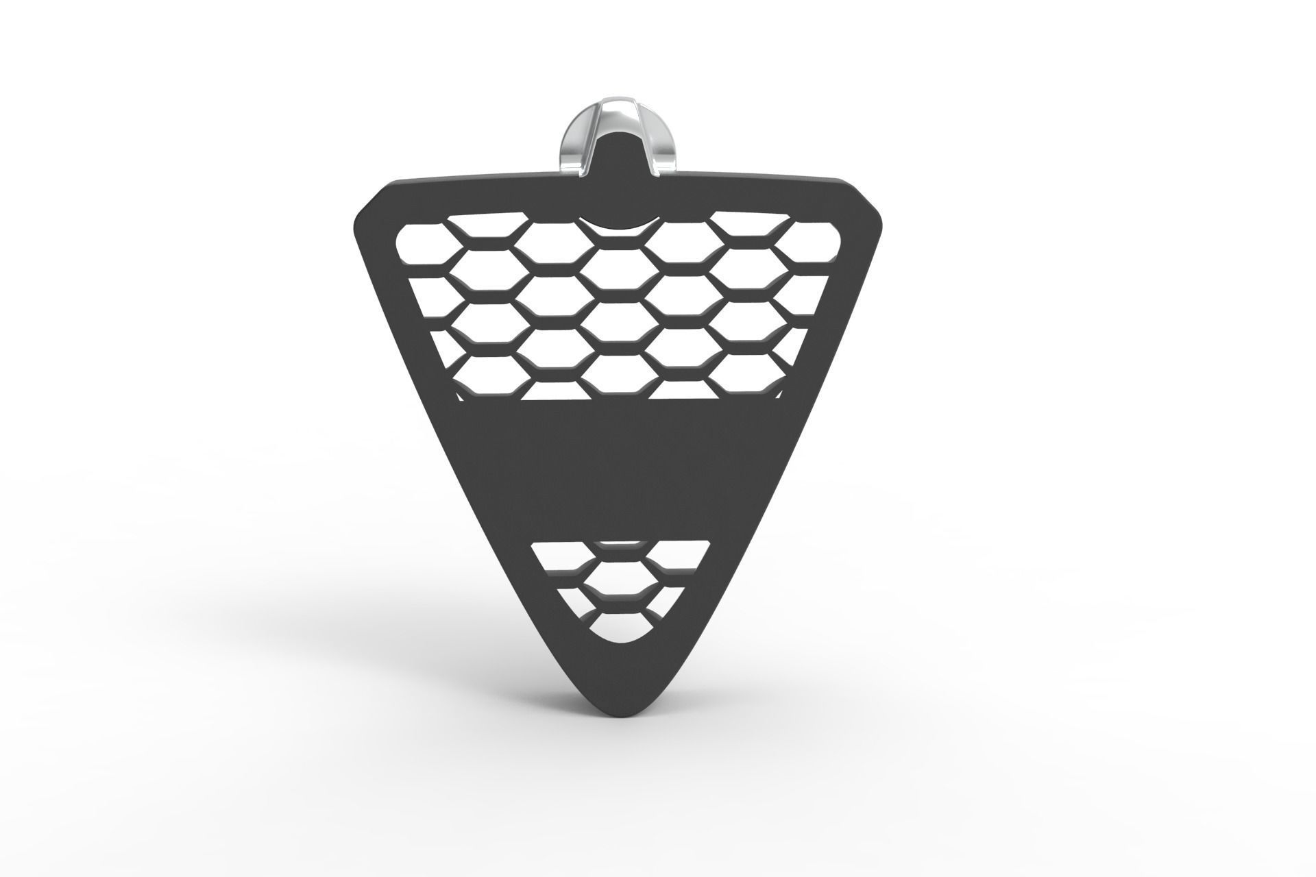 Alfa Romeo Giulietta Front Grill Keychain 3D print model_12