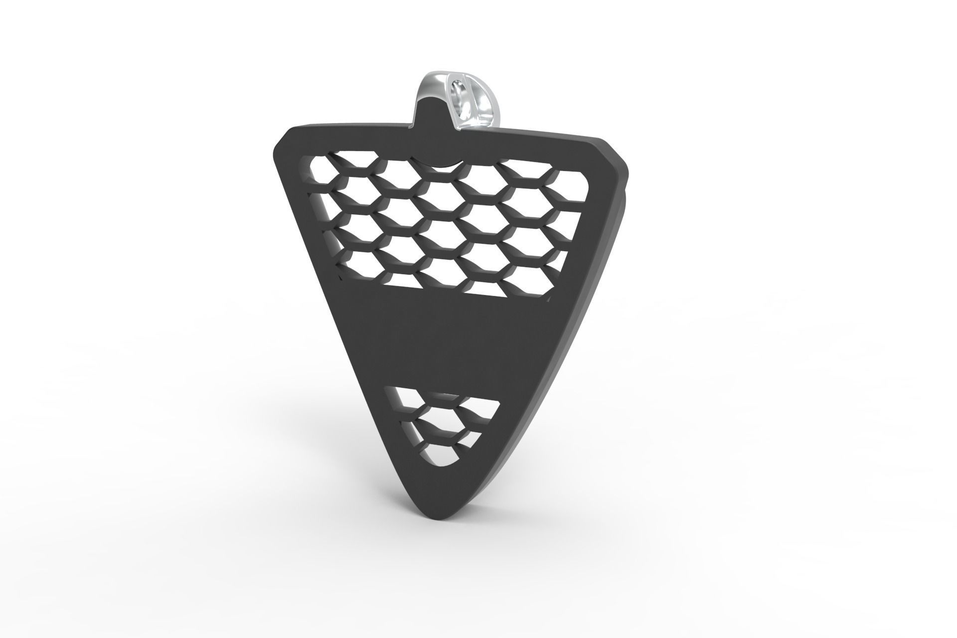 Alfa Romeo Giulietta Front Grill Keychain 3D print model_13