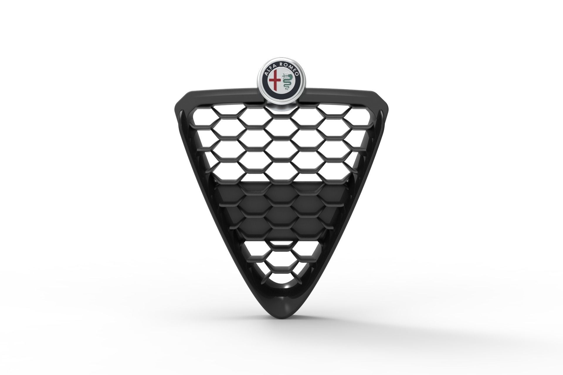 Alfa Romeo Giulietta Front Grill Keychain 3D print model_20