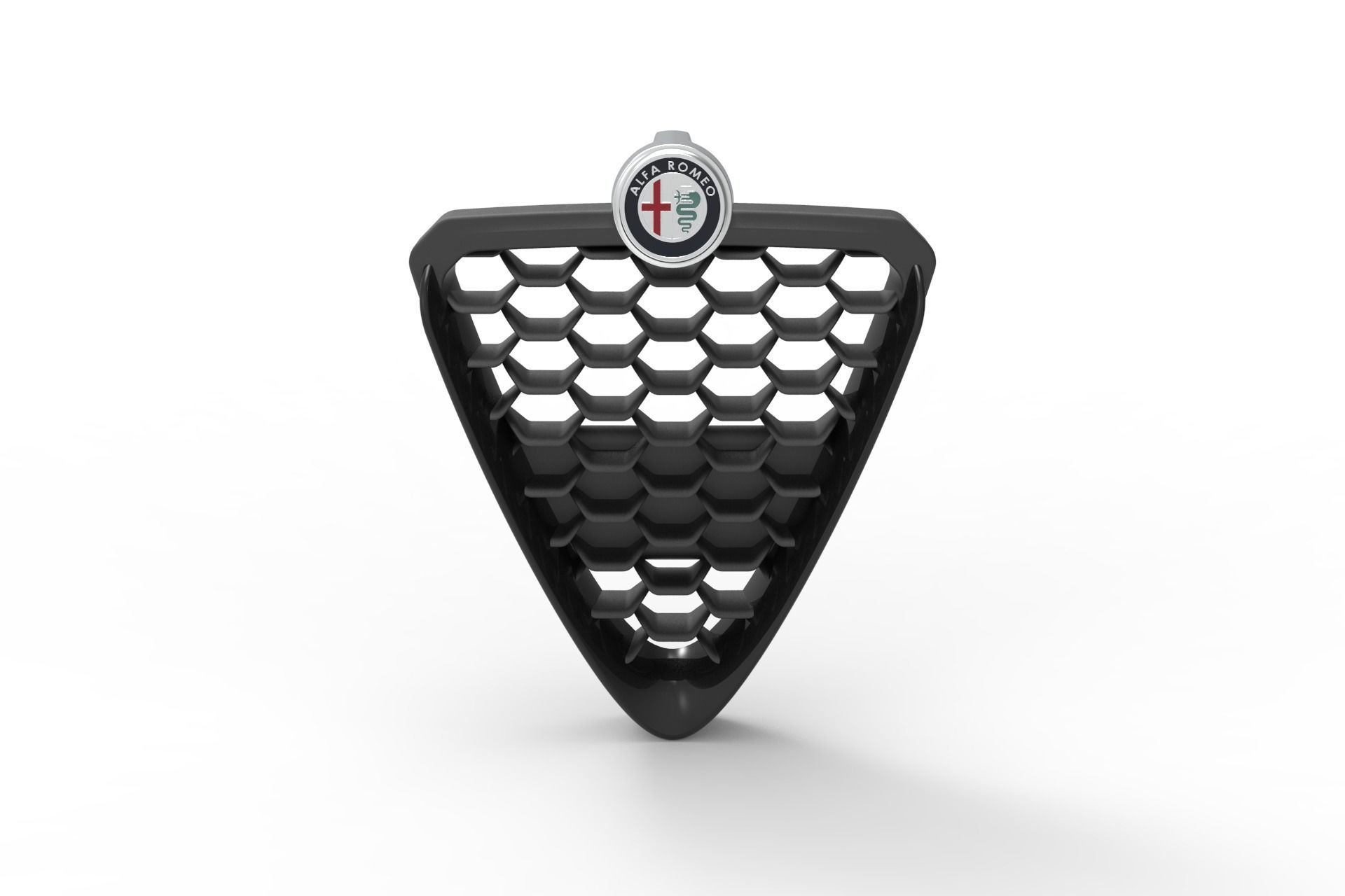 Alfa Romeo Giulietta Front Grill Keychain 3D print model_21