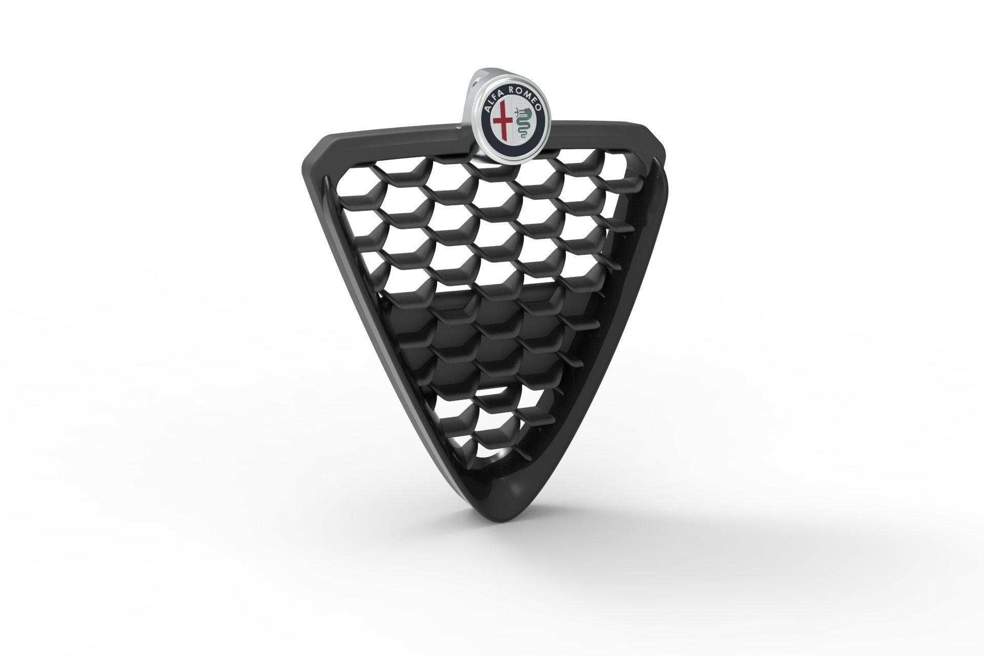 Alfa Romeo Giulietta Front Grill Keychain 3D print model_18