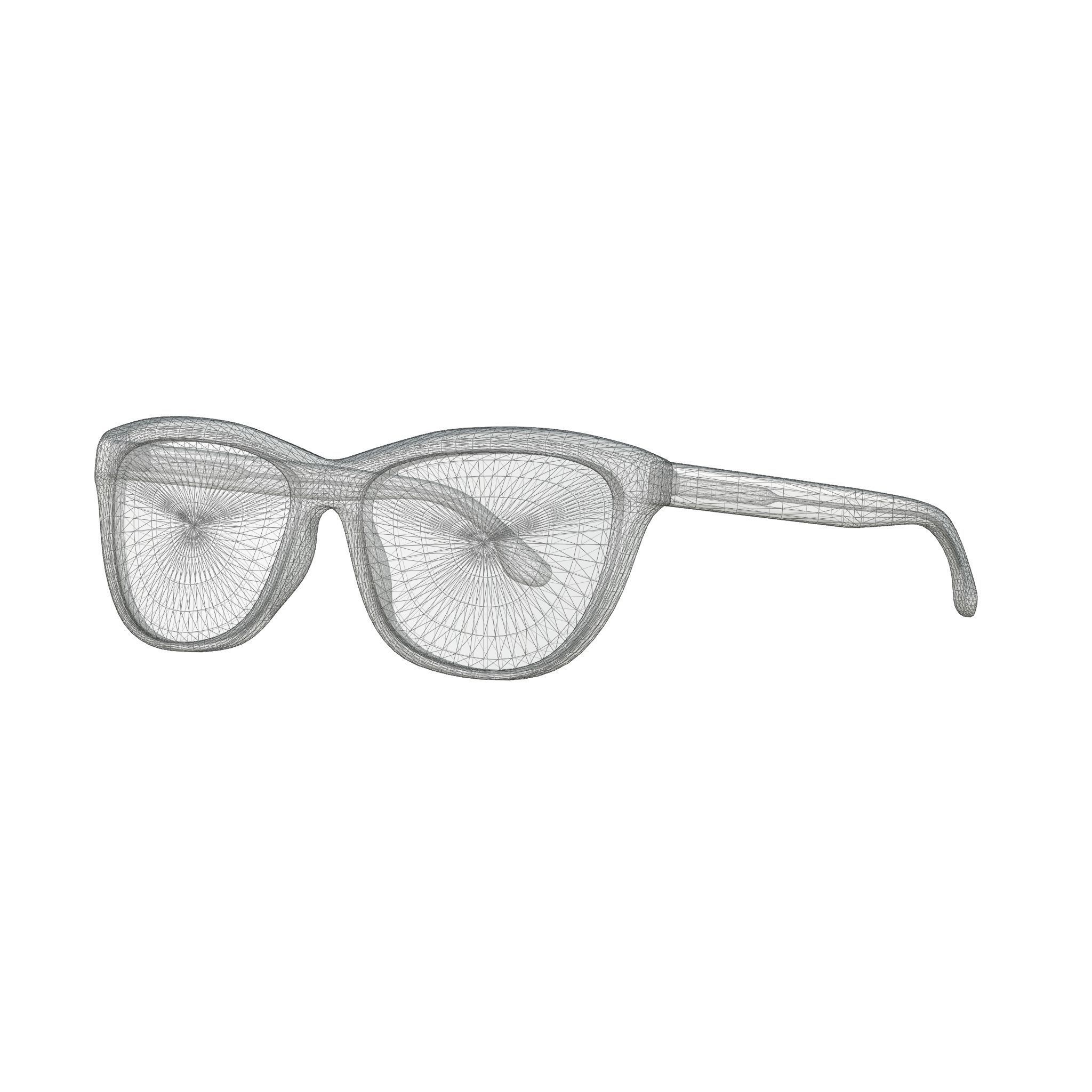 Victoria Beckham - VB2607 773 Glasses Low-poly 3D model_4