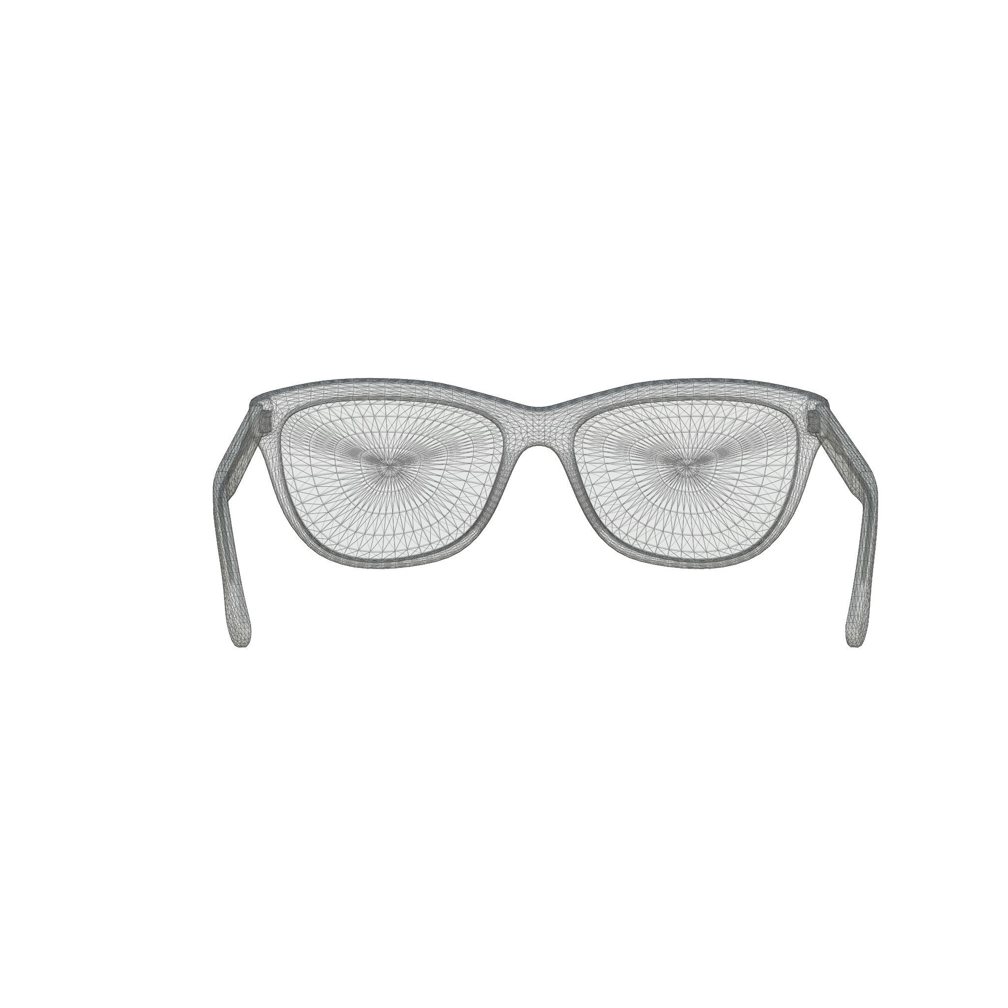 Victoria Beckham - VB2607 773 Glasses Low-poly 3D model_5