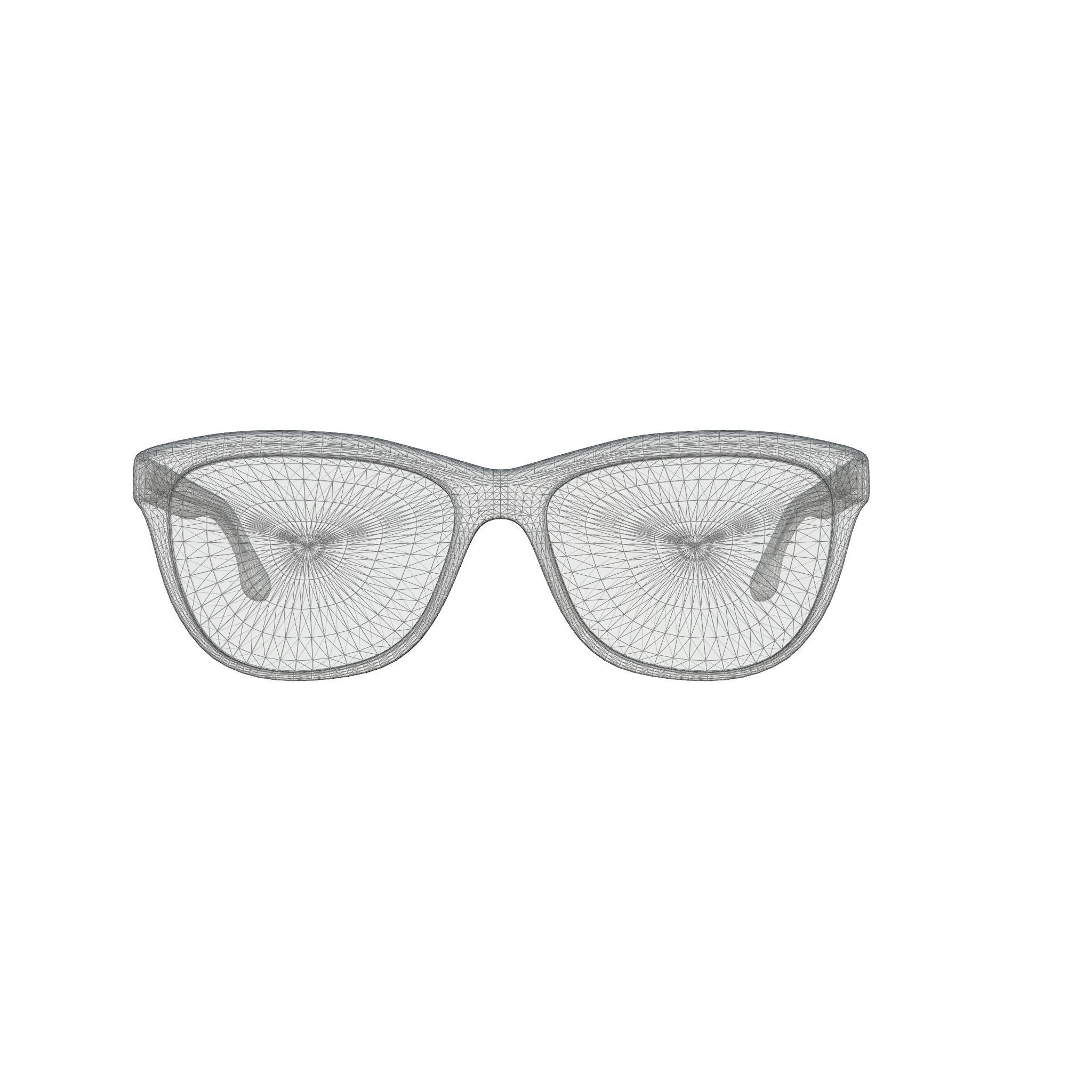 Victoria Beckham - VB2607 773 Glasses Low-poly 3D model_6