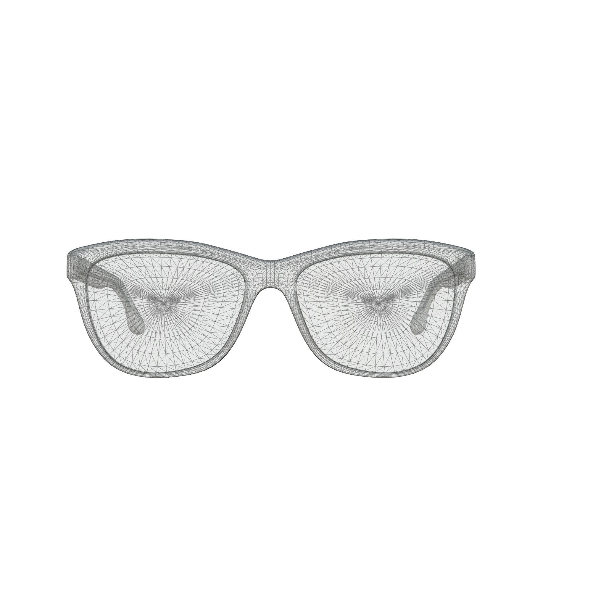 Victoria Beckham - VB2607 215 Glasses Low-poly 3D model_6