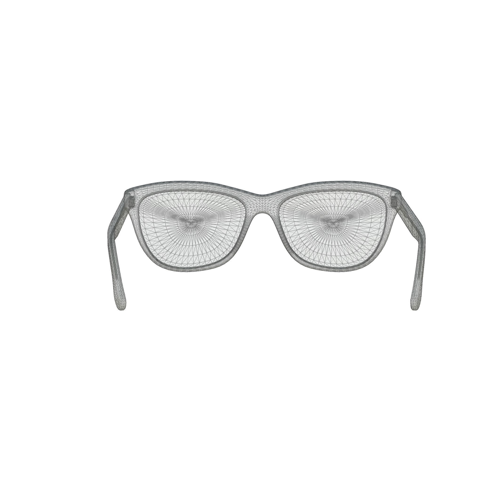 Victoria Beckham - VB2607 215 Glasses Low-poly 3D model_5