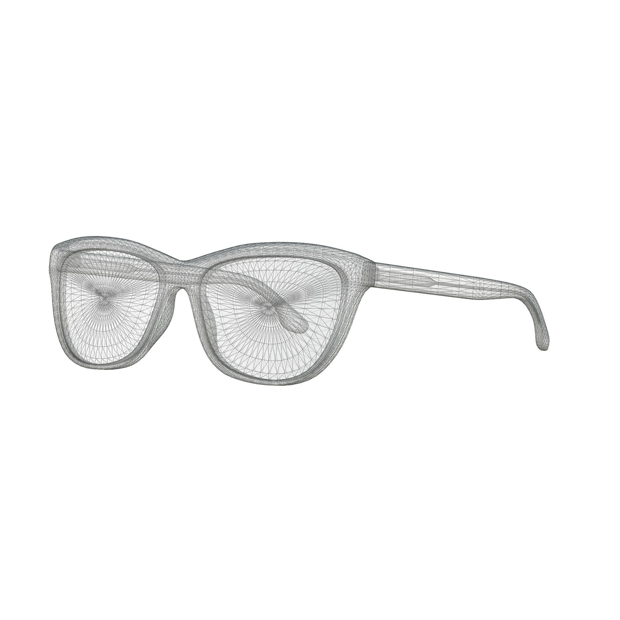 Victoria Beckham - VB2607 215 Glasses Low-poly 3D model_4