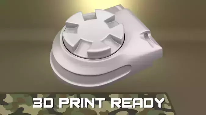 Airsoft AVON Protection mount 2 Hollow body   3D print model