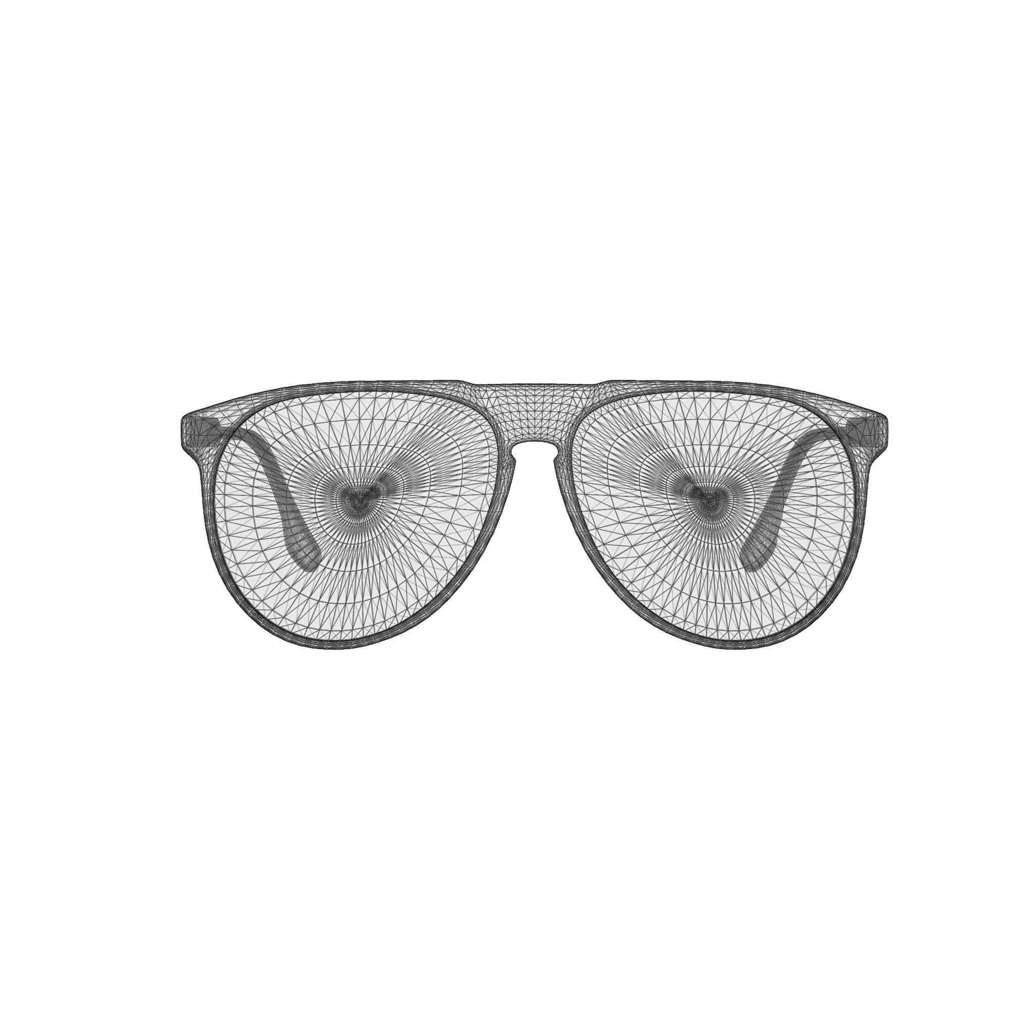 Victoria Beckham - VB2602 606 Glasses Low-poly 3D model_6