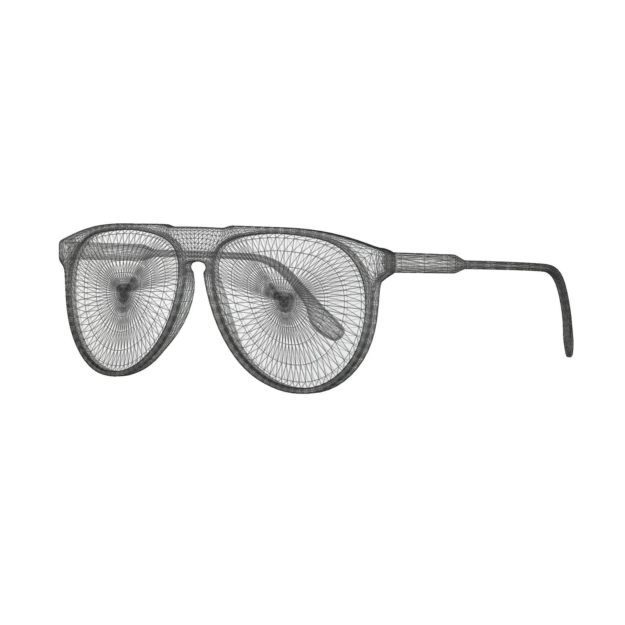 Victoria Beckham - VB2602 215 Glasses Low-poly 3D model_4