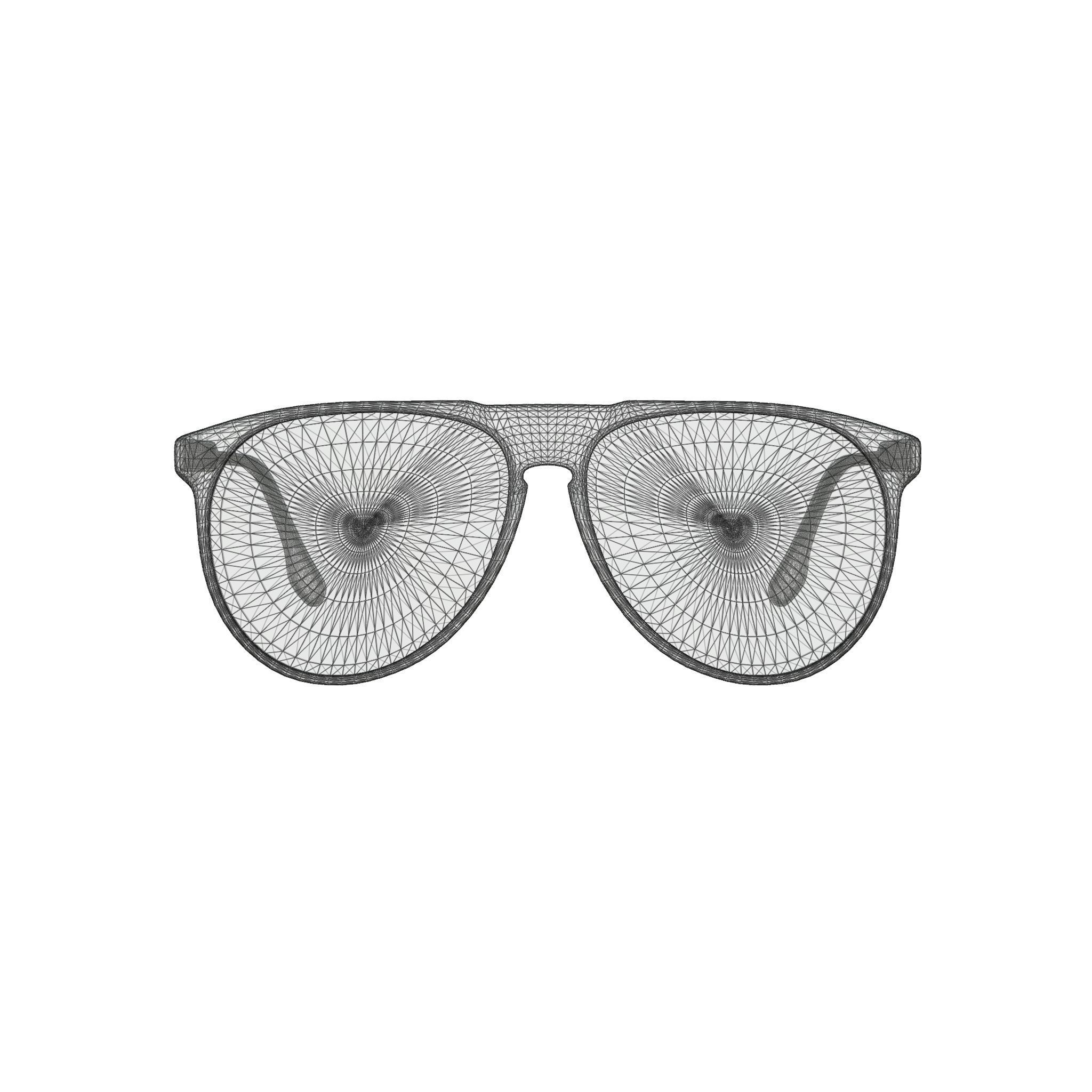 Victoria Beckham - VB2602 215 Glasses Low-poly 3D model_6