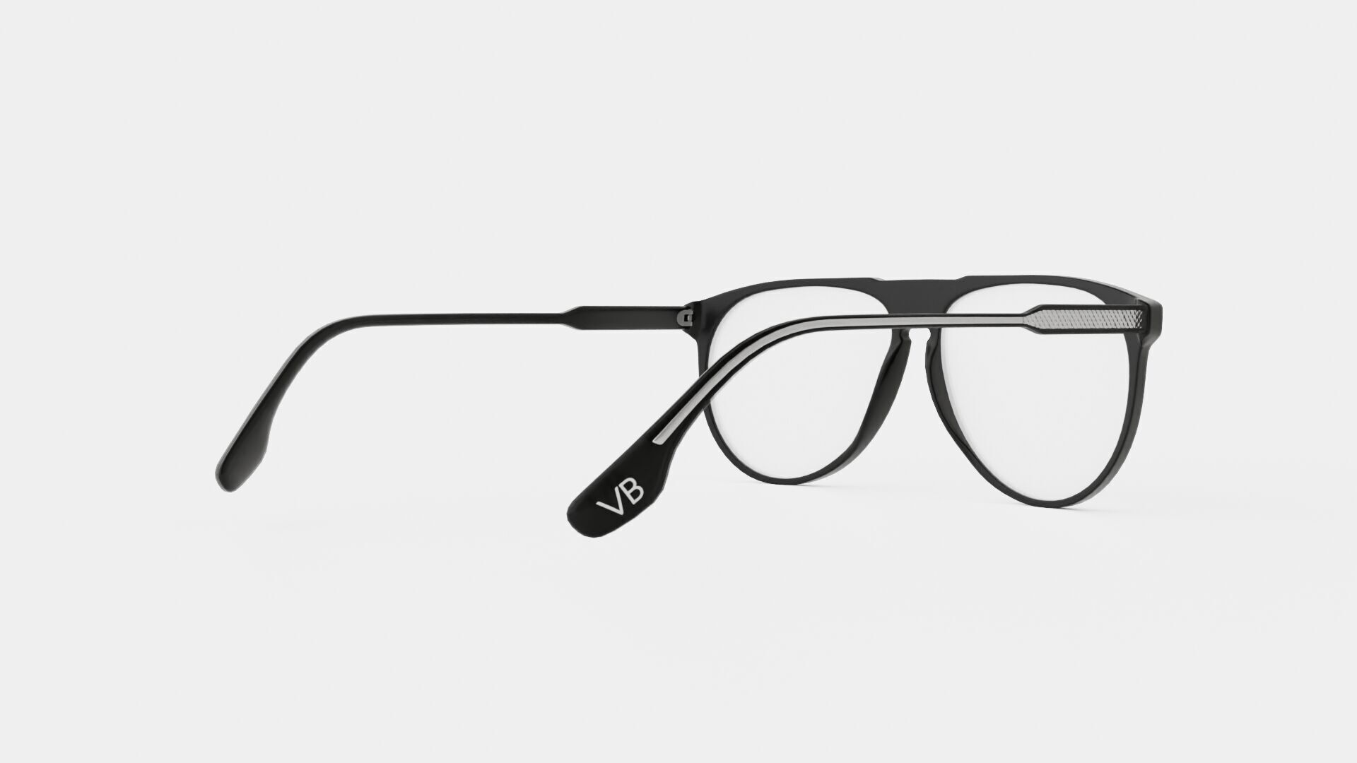 Victoria Beckham - VB2602 001 Glasses Low-poly 3D model_3