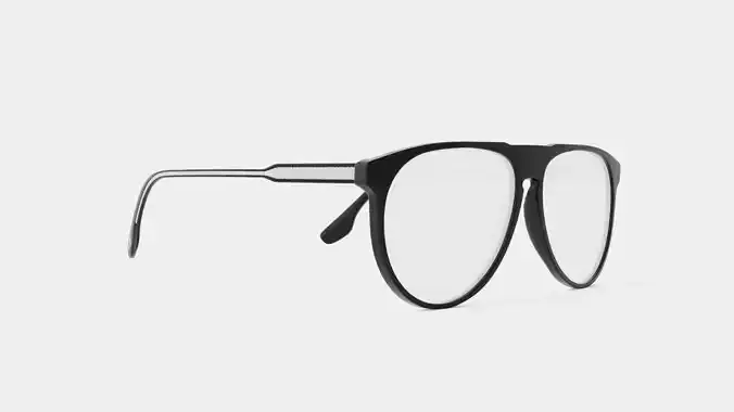 Victoria Beckham - VB2602 001 Glasses Low-poly 3D model