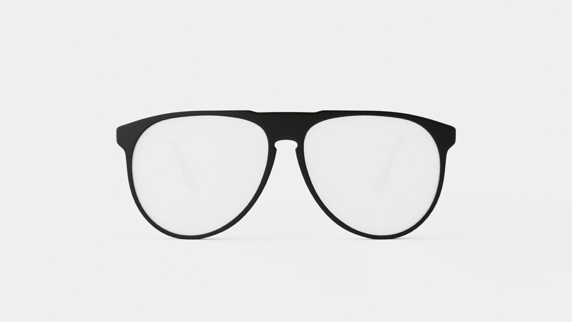 Victoria Beckham - VB2602 001 Glasses Low-poly 3D model_1