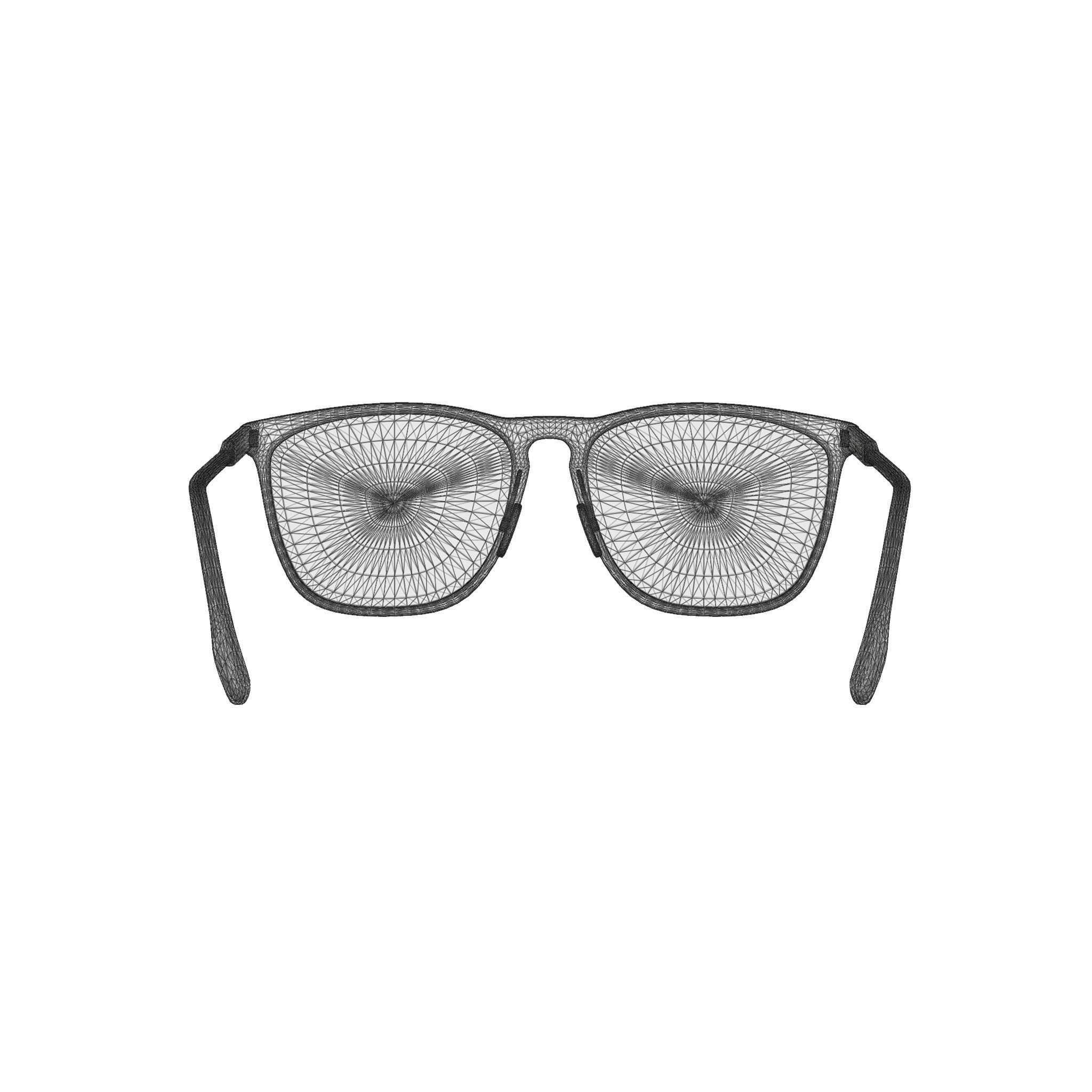 Victoria Beckham - VB2601 210 Glasses Low-poly 3D model_5