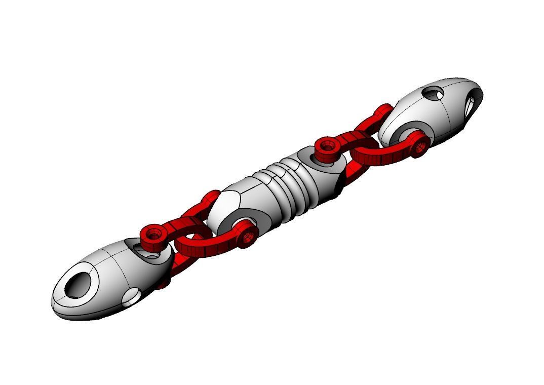 Eslabon para cadena chain link-ESL1122004 3D print model_6